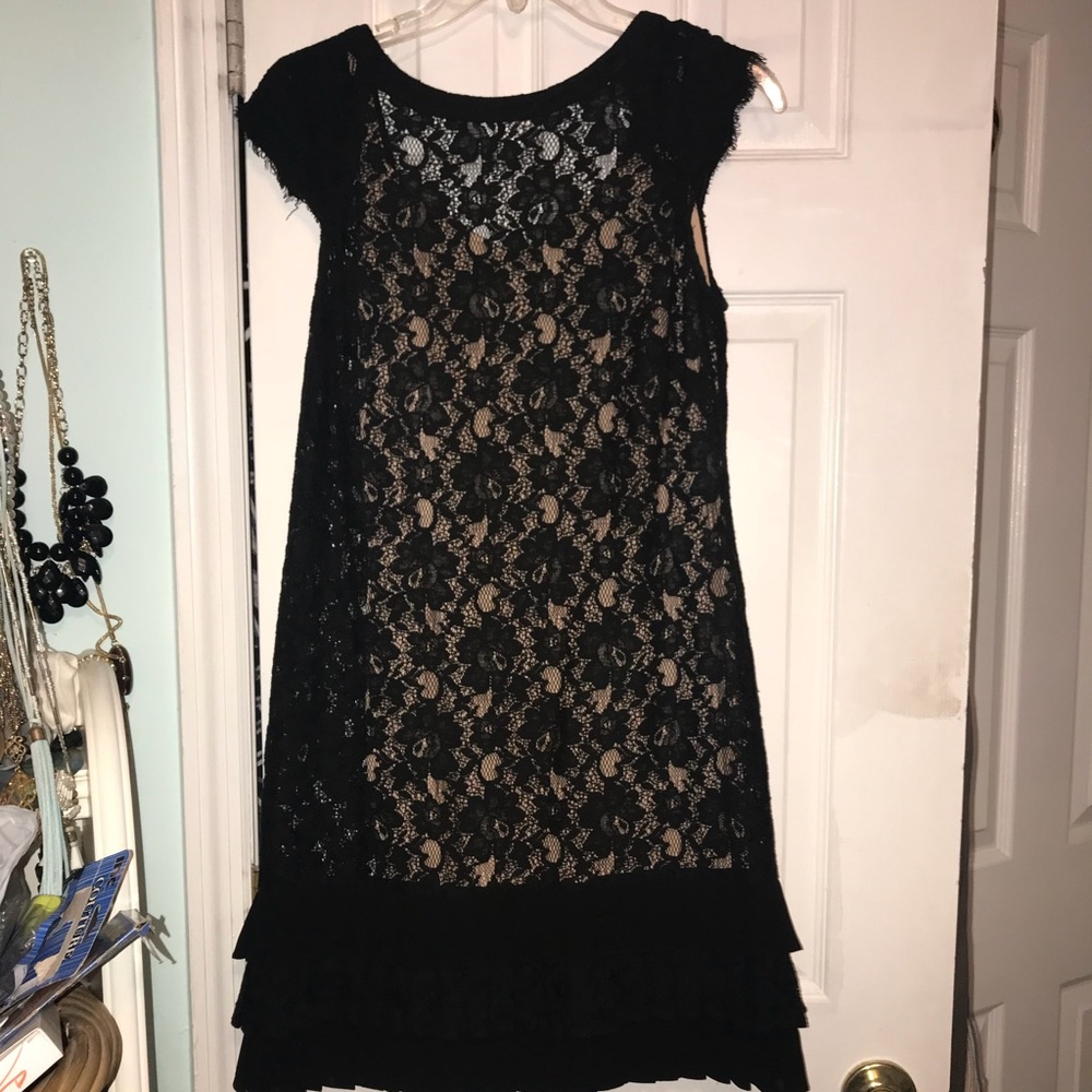 Black lace dress!!!!